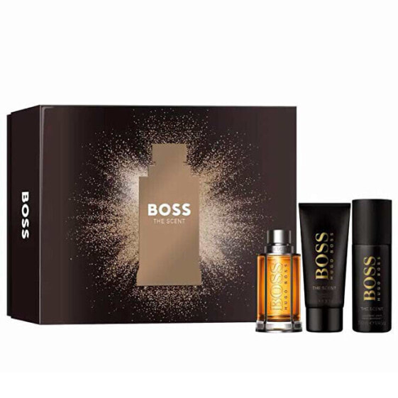 Hugo Boss The Scent Набор: Туалетная вода 100 мл + Гель для душа 100 мл + Дезодорант-спрей 150 мл