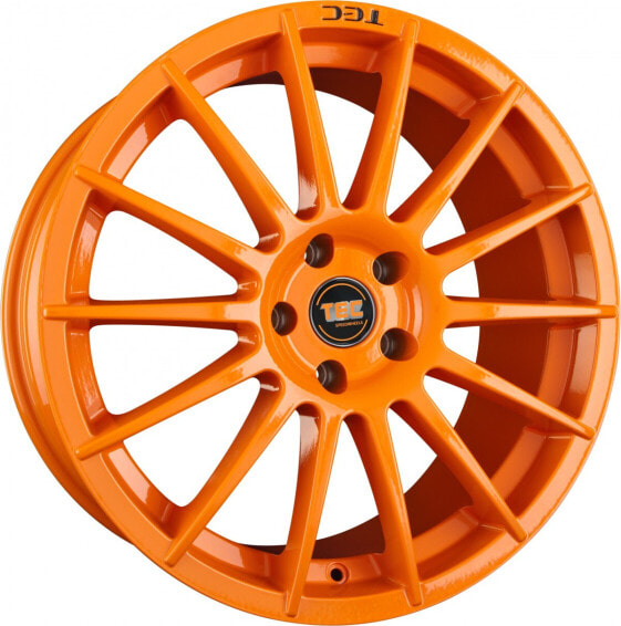 Колесный диск литой TEC Speedwheels AS2 race orange 8x18 ET38 - LK4/100 ML64