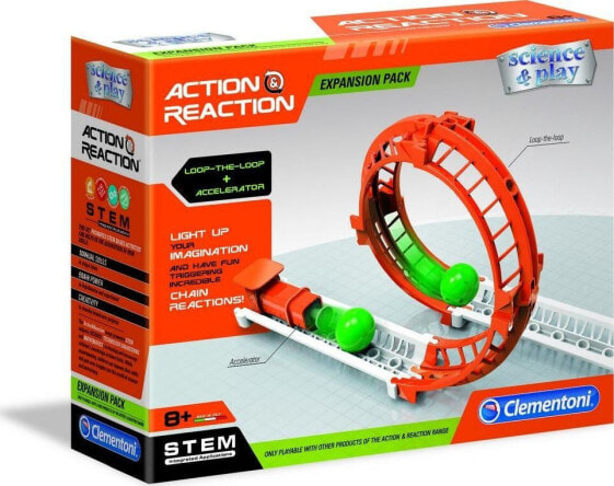 Конструктор Clementoni Action-Reaction Spiral Tracks.