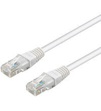 Goobay CAT 6 Ikke afskærmet parsnoet UTP 1.5m Netværkskabel Hvid - Cable - Network