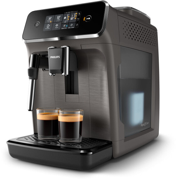 Philips 2200 series EP2224/10 - Espresso machine - 1.8 L - Coffee beans - Built-in grinder - 1500 W - Anthracite