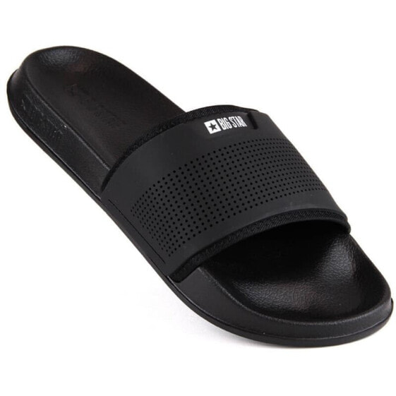 Big Star M INT1966A sports flip-flops, black