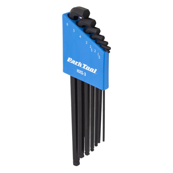 Park Tool HXS-3 Stubby Hex Wrench Set 1.5-6mm