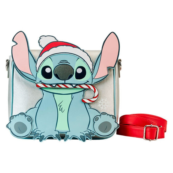 LOUNGEFLY Holiday Lilo And Stitch Handbag