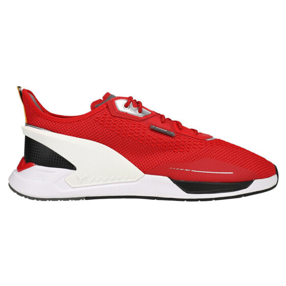 Puma Scuderia Ferrari Ionspeed Lace Up Mens Red Sneakers Casual Shoes 306923-02