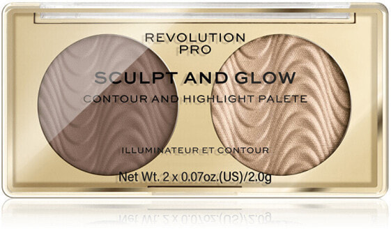 Savanna Nights PRO (Contour And Highlight Palete) Sculpt and Glow 4 г