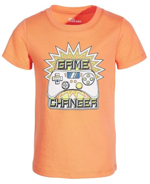 Little Boys Game Changer Graphic T-Shirt, Created for Macy's