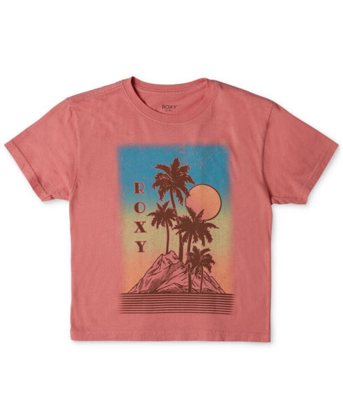 Big Girls Palm Springs Cotton Graphic T-Shirt