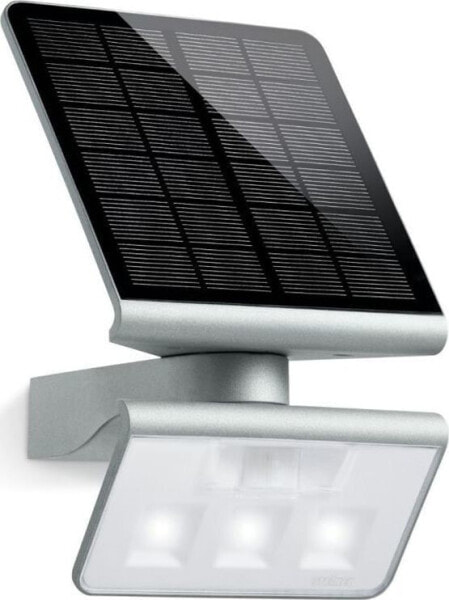 Kinkiet Steinel Oprawa solarna LED 1,2W XSolar L-S z czujnikiem srebrna (ST671013) - Steinel