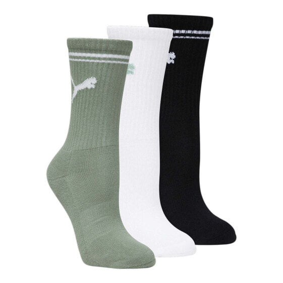 Puma Half Terry 3Pack Crew Socks Womens Size 9-11 Socks 85955804