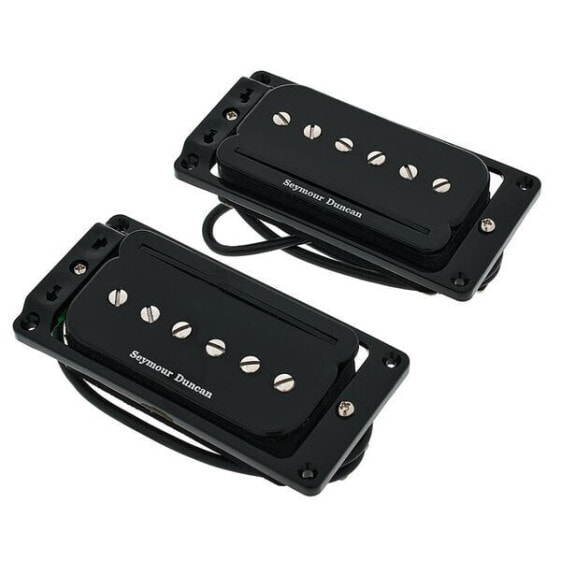 Seymour Duncan SHPR-1S P-Rail Set Flat BK