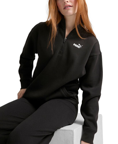 Women's Essential+ Half-Zip Logo Pullover