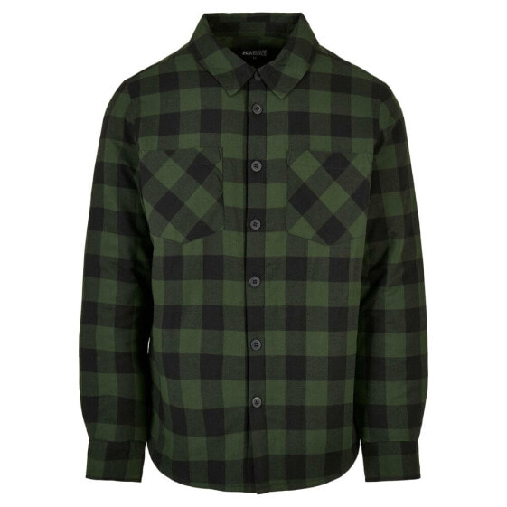 URBAN CLASSICS Flannel Check Shirt Padded