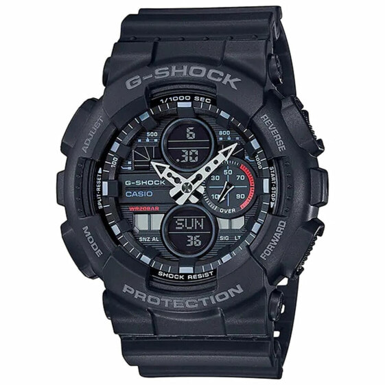 Мужские часы Casio G-Shock GA-140-1A1ER Чёрный