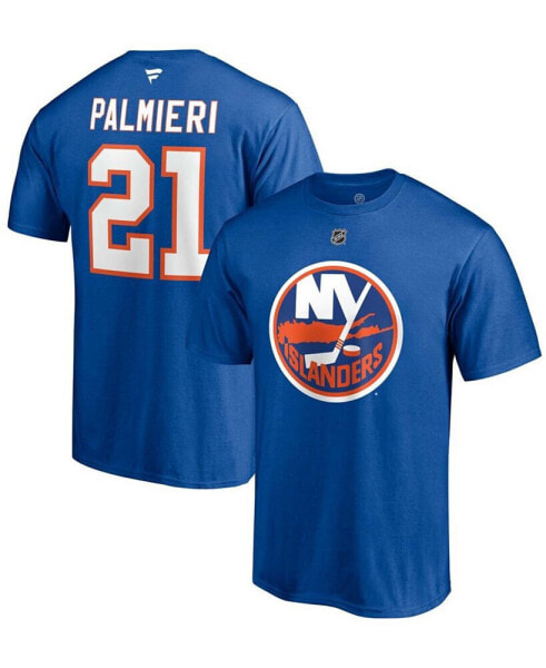 Men's Kyle Palmieri Royal New York Islanders Authentic Stack Name and Number T-shirt