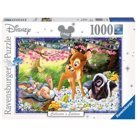 Пазл для взрослых Ravensburger Walt Disney Bambi 1000 шт.