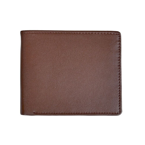 Men's Bifold Wallet with Zippered Coin Slot