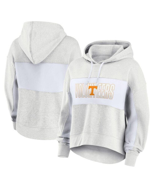 Women's Oatmeal Tennessee Volunteers Up for It Pullover Hoodie