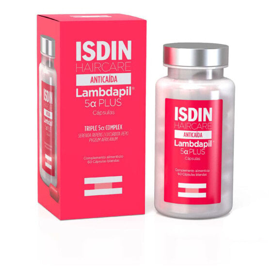 Витамины Isdin LAMBDAPIL 5a Plus для волос и ногтей 60 капсул