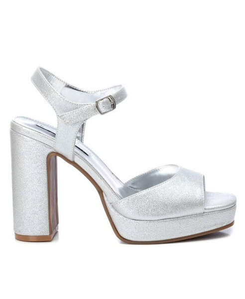 Women's Heel Sandals By Silver