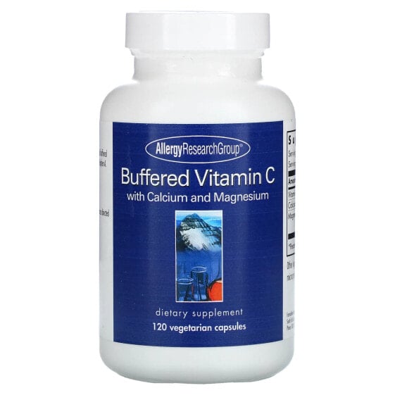 Buffered Vitamin C with Calcium and Magnesium, 120 Vegetarian Capsules