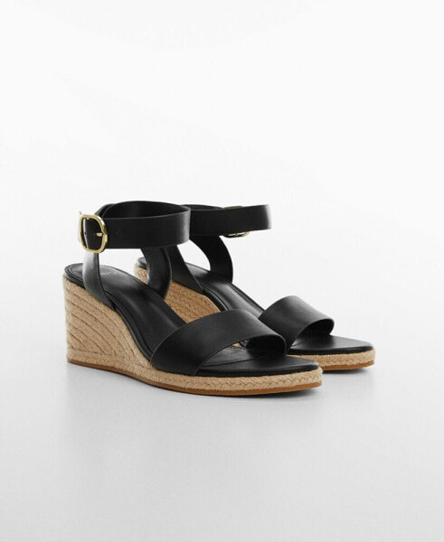 Women's Wedge Buckle Sandals