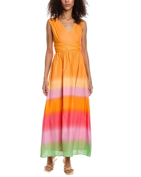 Taylor Lawn Maxi Dress Women's Orange 8