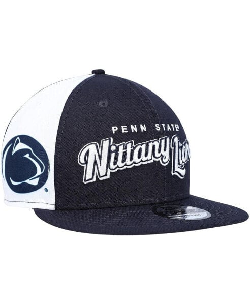 Men's Navy Penn State Nittany Lions Outright 9FIFTY Snapback Hat