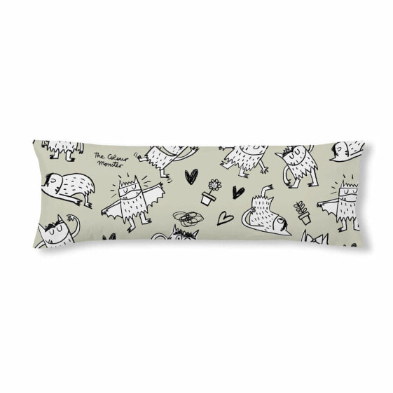 Pillowcase Decolores Monstre Beige 45 x 125 cm