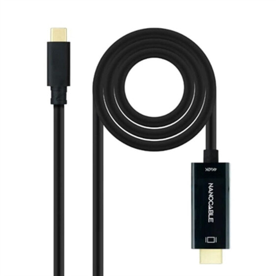 Кабель USB C — HDMI NANOCABLE 10.15.5133 3 m Чёрный 4K Ultra HD