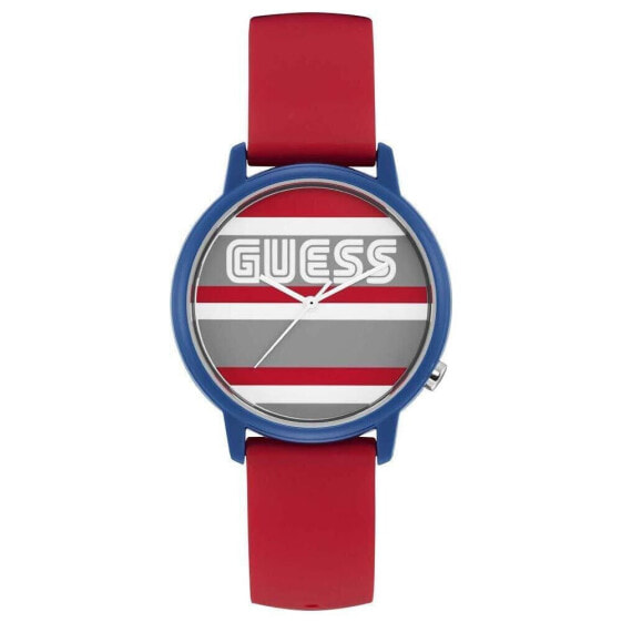 GUESS Varsity V1028M4 Grey/Blue/Red One Size