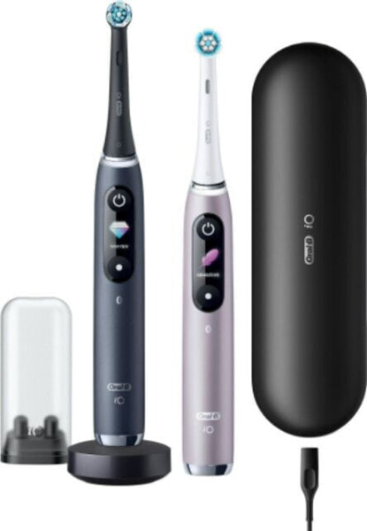 Szczoteczka Oral-B iO Series 9 Duo 2 szt. Black Onyx/Rose Quartz