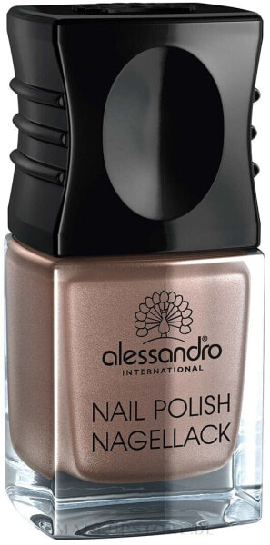 Nagellack - Alessandro International Nail Polish Brown Metallic