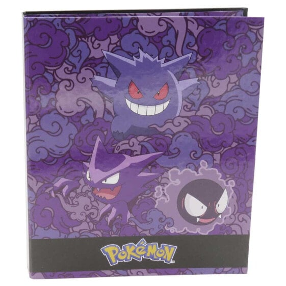 POKEMON Charmander 4 Ring Binder Gengar