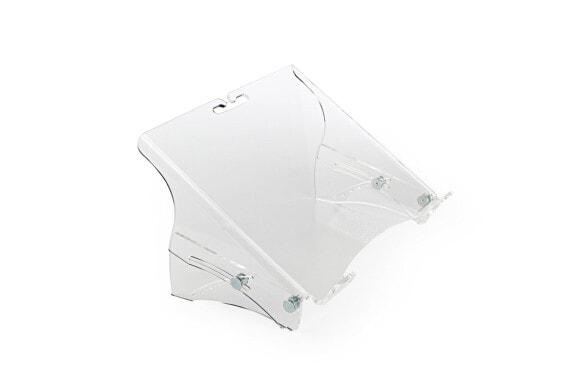 Bakker Q-note 350 Notebook Stand - Transparent - 35.6 cm (14") - 50.8 cm (20") - Acrylic - 110 - 230 mm - 350 mm