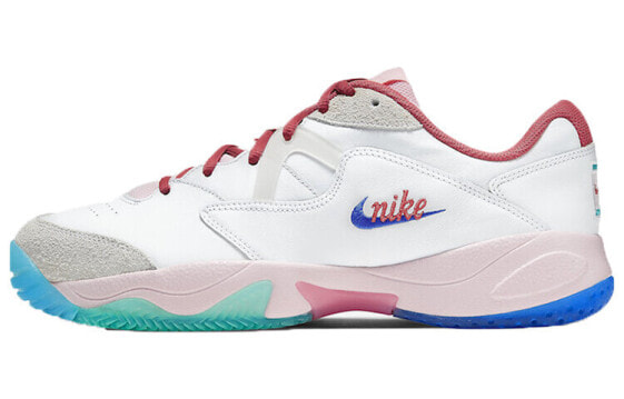 Кроссовки для тенниса Nike Court Lite 2 低帮 модные беговые кроссовки бело-розовые