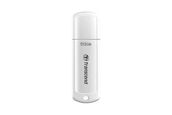 Transcend USB-Stick 512GB JetFlash USB3.1 Pen Drive Capless white