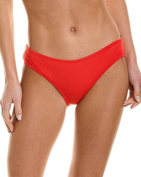 Vince Camuto 297914 Women's Shirred Smooth FIT Cheeky Bikini Bottom Size M