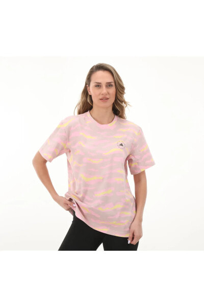 IN3631-K adidas By Stella Mccartney Asmc Kadın T-Shirt Pembe