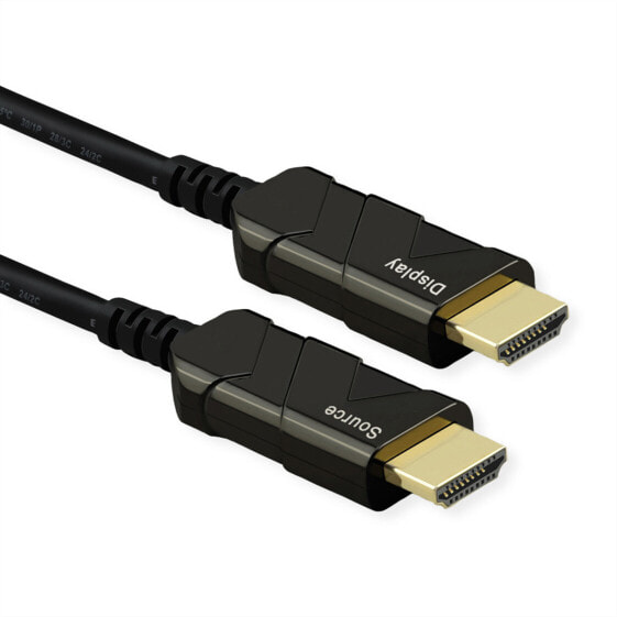 ROLINE 14.01.3483 - 30 m - HDMI Type A (Standard) - HDMI Type A (Standard) - Black