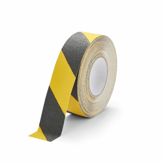 Durable Duraline - Black - Yellow - Aluminium - Plastic - 15 m - 50 mm