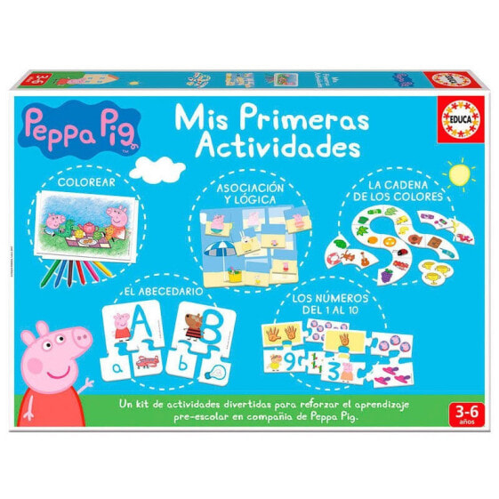 EDUCA BORRAS Peppa Pig My First Activities Board Game