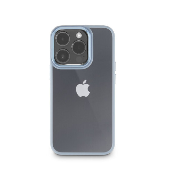 Hama Handyhülle Cam Protect für Apple iPhone 15 Pro durchsichtig Blau