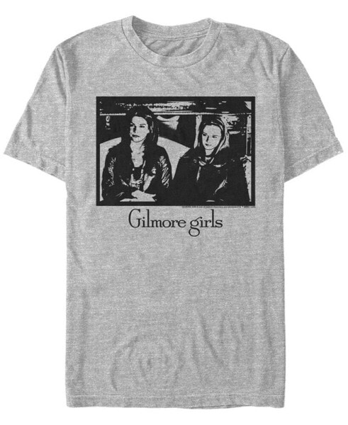 Men's Gilmore Girls TV One Color Photobox Short Sleeve T-shirt