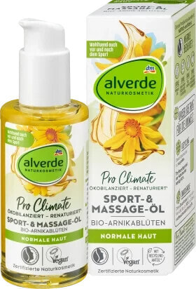 Sport- & Massage-Öl Bio Arnikablüten, 100 ml