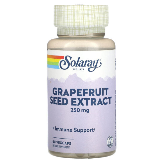Grapefruit Seed Extract, 250 mg, 60 VegCaps