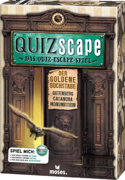 QUIZscape Der goldene Buchstabe