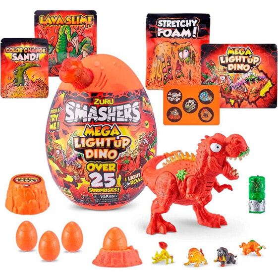 Фигурка Smashers Dino Magma Mega Epic Egg With Light Figure Смэшеры (Разрушители)