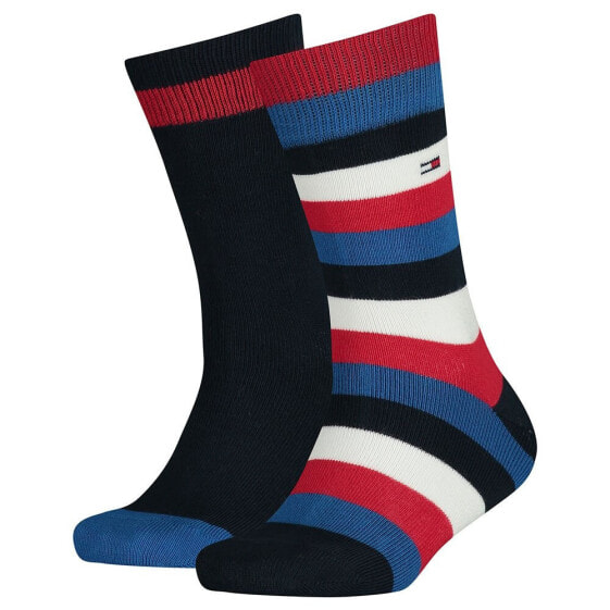 TOMMY HILFIGER KIDS Basic Stripe socks 2 pairs