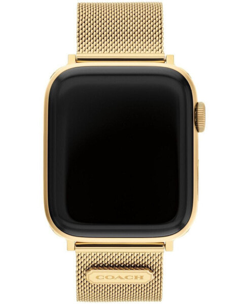 Gold-Tone Mesh Bracelet for Apple Watch® 42/44/45mm